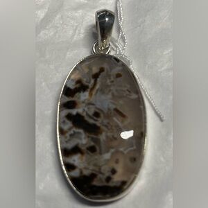 Turkish agate pendant